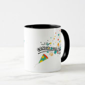 Mug Félicitations à Confetti (Devant droit)