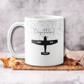 Mug Félicitations à l'élève pilote premier avion solo
