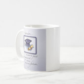 Mug Félicitations à l'obtention du diplôme de mon peti (Devant gauche)