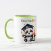 Mug Félicitations à Panda Graduation (Gauche)