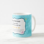 Mug Félicitations à votre régime alimentaire Extraordi (Devant droit)