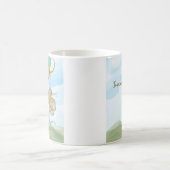 Mug Félicitations au travail d'équipe avec la souris d (Centre)