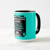 Mug Félicitations au verdict du tribunal (Devant droit)