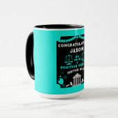 Mug Félicitations au verdict du tribunal (Devant gauche)