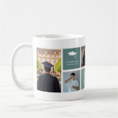 Mug Félicitations aux diplômés | 6 Collage de la grill (Gauche)