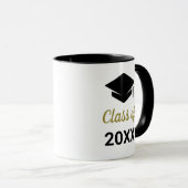 Mug Félicitations Classe Grad De N'Importe Quelle Anné (Devant droit)
