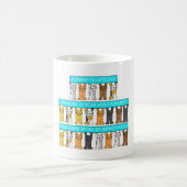 Mug Félicitations d'anniversaire de travail de 20 ans (Centre)