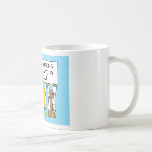 Mug Félicitations d'avoir reçu votre manteau blanc