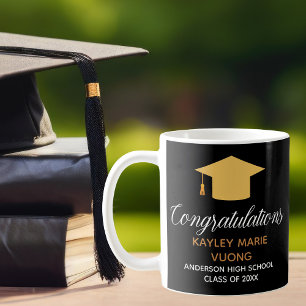 Mug Félicitations Diplômé Chic cadeau personnalisé