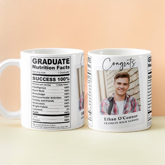 Mug Félicitations Diplômé Moderne Drôle Graduation