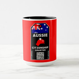 Mug Félicitations du Parti de la citoyenneté australie