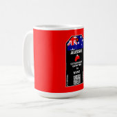 Mug Félicitations du Parti de la citoyenneté australie (Devant gauche)