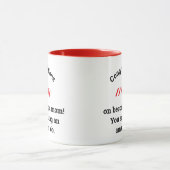 Mug Félicitations Gift Maman Typographie Fête des mère (Centre)