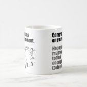 Mug Félicitations Golfeur Retraite (Centre)