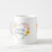 Mug Félicitations mariages en arabe coloré (Devant gauche)