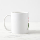 Mug Félicitations mariages en arabe En Rose rouge (Gauche)