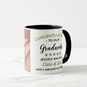 Mug Félicitations Modèle Photo Graduate Graduation (Devant droit)