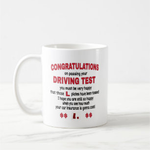 Mug Félicitations pour avoir réussi votre test de co
