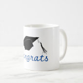 Mug Félicitations pour la remise des diplômes (Devant droit)