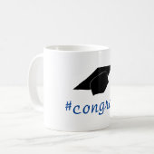 Mug Félicitations pour la remise des diplômes (Devant gauche)