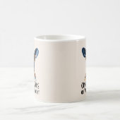 Mug Félicitations pour la retraite Cow-boy vache drôle (Centre)