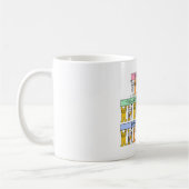 Mug Félicitations pour l'anniversaire de la transplant (Gauche)
