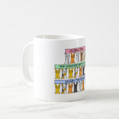 Mug Félicitations pour l'anniversaire de la transplant (Devant gauche)