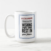 Mug Félicitations Pour Les Réalisations (Gauche)