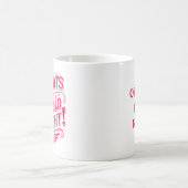 Mug Félicitations pour votre 1er vol solo (Centre)