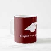 Mug Félicitations pour votre diplôme (Devant gauche)
