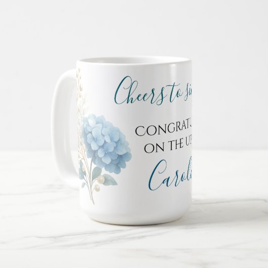 Mug Félicitations pour votre Divorce encourage la vie (Devant gauche)