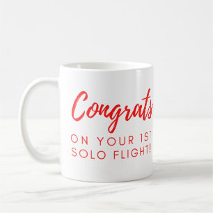 Mug Félicitations pour votre premier solo - personnali