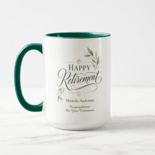 Mug Félicitations pour votre retraite Personnalisé