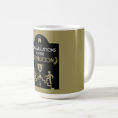 Mug Félicitations Promotion de l'emploi (Devant droit)