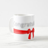 Mug Félicitations saluant (Devant gauche)