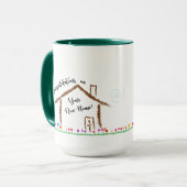 Mug * Félicitations sur votre nouvelle maison * (Devant gauche)