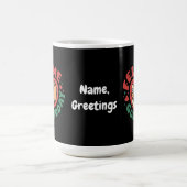 Mug Feline Bon aujourd'hui Whimsical Conception Chat (Centre)