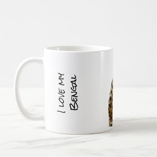 Mug Feline du Bengale (Gauche)