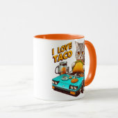 Mug Feline Fiesta I love Taco (Devant droit)