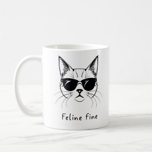 Mug Feline fin (Gauche)