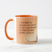 Mug Féline focalisée au laser (Gauche)