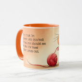 Mug Féline focalisée au laser (Devant gauche)