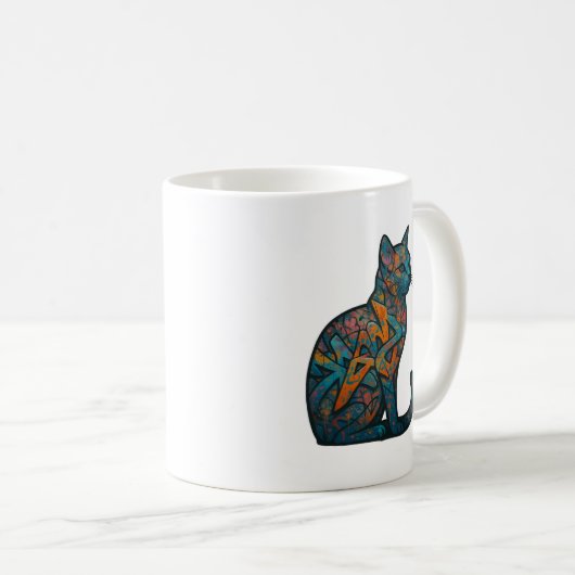Mug Feline Inferno (Devant droit)