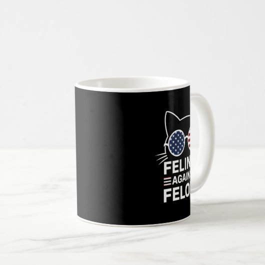 Mug Felines contre Felons (Devant droit)