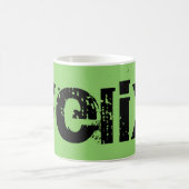 Mug Felix, caractère noir d'orphelin, caractères gras, (Centre)
