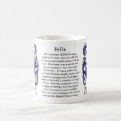 Mug Felix, histoire, signification et la crête (Centre)