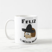 Mug Feliz Cinco De Mayo Hedgehog (Gauche)