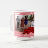 Mug Feliz Día de Las Madres Roses Corail doux (Devant gauche)