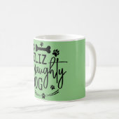 Mug feliz naughty dog (Devant droit)