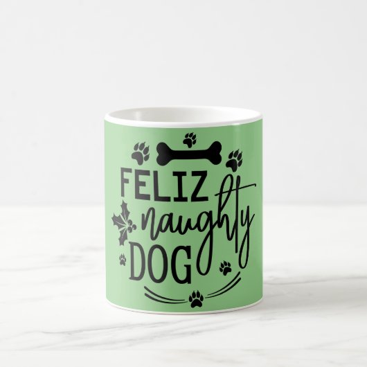 Mug feliz naughty dog (Centre)